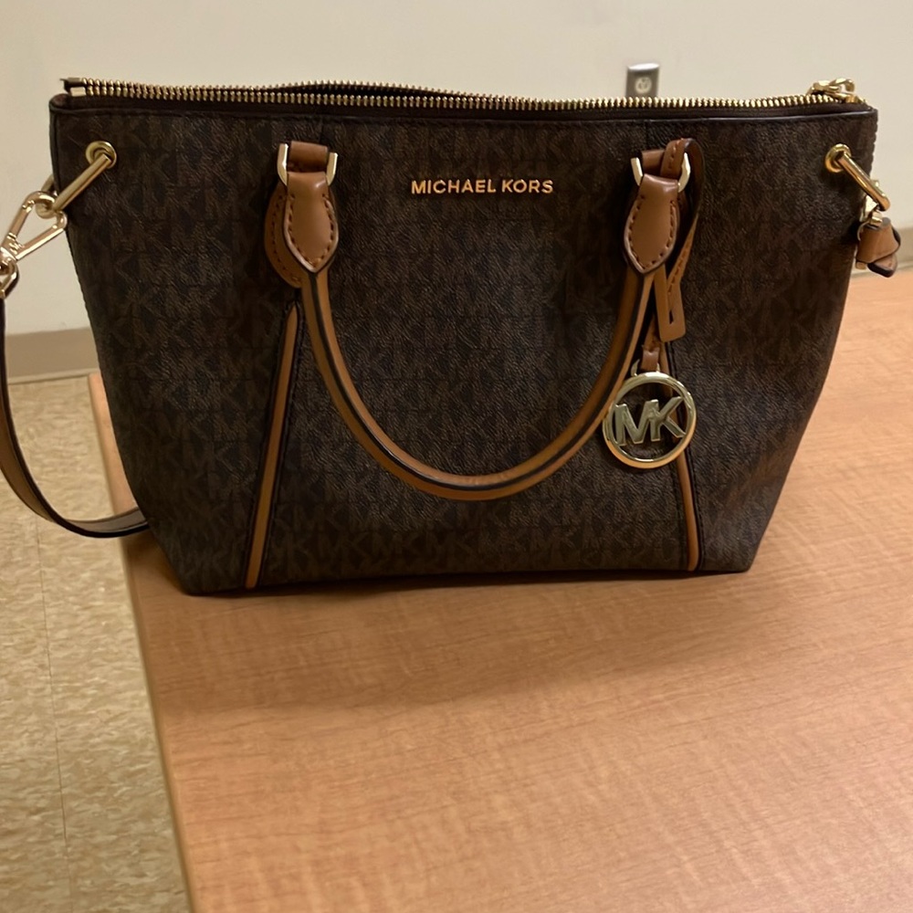 Brown Michael Kors Crossbody